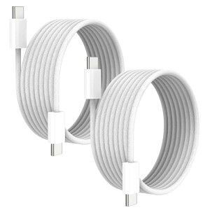 ^Cvc P[u 2M PDΉ 100W}[d (USB C&USB C P[u) iPhone16 [dP[u[d Type-c 2{ZbgiPad Pro / Air / mini6 MacBookPro Galaxy S24 / S23 / S22 / S21 / S20 / S10 / S9 PixelType-c@Ή 