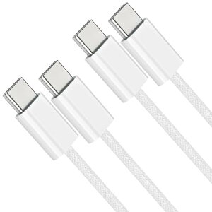  USB C P[u 3M 2{Zbg PDΉ 100W}[d USB C & USB C P[u f[^] ϋv fh~ Type C to Type C P[u for iPhone 16 / 15 Pro / Plus / Pro Max MacBook Pro / Air iPad Pro / Air Galaxy Pi
