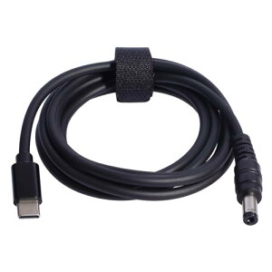 Type C to 5.5x2.1mm PD ϊP[u USB C ϊA_v^[ m[gp\R [d P[u Oa5.5mm a2.1mm ϊA_v^ USB Type C 65W o͑Ή gK[P[u 1.5m 