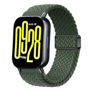 Xiaomi Redmi Watch 5 Active / Redmi Watch 5 Lite / Watch S3 / S1 Active / S1 Pro 交換バンド 交換ベルト 弾性ナイロン製 編組ストラップ 磁気バックル付き カラフル 送料無料