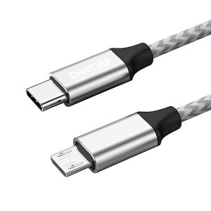 Type C Micro USB �P�[�u�� 2M �}�C�N��usb �^�C�vc �����[�d USB2.0�f�[�^�]�� Android�[�d�P�[�u�� Aquos / XperiaAsus / Galaxy / Kindle���@��Ή� ��������