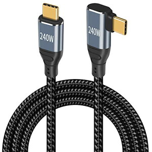 USB Type C P[u 300cm PD3.1 240W / 5A}[d 3M USB C to USB C P[u E-marker`bv iC USB Type C LP[u MacBook / MacBook Pro / iPad Pro / Nintendo SwitchȂǃ^Cvc@Ή 