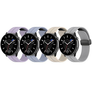 Garmin Approach S50 / S44 / S42 / S40 / vivoactive 6 �o���h 20mm �V���R���o���h �}�O�l�`�b�N�x���g ���ߕ֗� �j���� ���C�z���{�^�� �K�[�~��Approach S50�x���g ��������