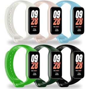 Xiaomi Mi Band 8 Active �����o���h �R���p�`�u�� Redmi Band 2 �o���h Xiaomi Smart Band 8 Active �����o���h �_�炩���V���R�� �ϏՌ� �h�� Xiaomi Mi Band 8 Active / Redmi Band 2 �ɑΉ� (6�F) ��������