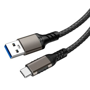 USB Type C P[u 1m USB A to USB C 10Gbpsf[^] iC USB3.1 Gen2 P[u 60W (3A / 20V) }[d ^Cvc [dP[u Sony Xperia / Samsung / Zenfone / Arrows / PS5Rg[[ ^Cvc@