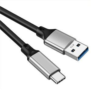 USB Type C ケーブル 0.3m USB A to USB C 10Gbps高速データ転送 USB3.1 Gen2 ケーブル 60W (3A / 20V) 急速充電 タイプc 充電ケーブル Sony Xperia / Samsung / Zenfone / Arrows / PS5コントローラー タイプc多機種 (PVC素材)