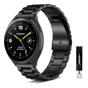 Xiaomi Redmi Watch 5 Lite / Redmi 5 Active / Xiaomi Watch S4 / S3 �����o���h �X�e�����X �����o���h �����x���g �ʋC �ϖ��Ր� �ϐH�� ���v�o���h �������t�� �������߉\ 22mm For Xiaomi S1 Active / S1 Pro�ɑ�