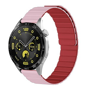 Huawei Watch 4/ GT 5 Pro / 5 / 4 46mm/ 4 Pro 48mm/ Ultimate 22mm �o���h ���C�t�� �V���R�� �_�炵�� �ւ��X�|�[�c�o���h �������߉\ �ϋv�� �����x���g �R���p�`�u�� Huawei Watch Buds/GT 3 46mm (���b�h�s���N) 