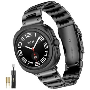 Galaxy Watch Ultra oh 47mm(2024) XeX ^ v oh Y rWlX NCbN[X ϋv xg ȒP Ht MNV[ EHb` Eg 47mm o