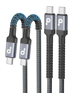 USB CP[u 2M ^CvC P[u PD 60W / 5A }[d USB C to USB C iC fh~ iPhone 16 / 15 / iPad / MacBook Pro / Galaxy S24 / Matebook / iPadeΉ 