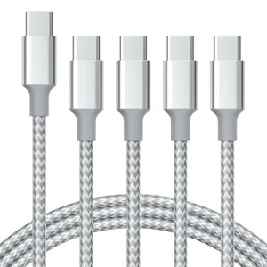 USB Type CP[u 1m + 1m + 2m + 2m^Cvc P[u PD 60W}[d f[^] fh~ ϋviC iPhone 16 /iPhone 15 / MacBook iPad Pro/Air Galaxy Sony Pixel Type C@Ή 