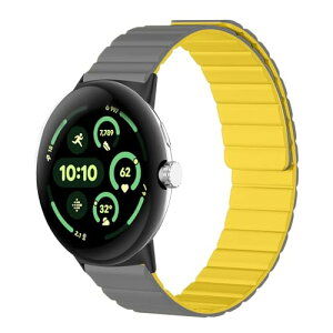 �����o���h Google watch 3 45mm ���C�t�� �ւ��_�炵���V���R�� �X�|�[�c �r���v�o���h �������߉\ �ϋv�� �h�� �j�����p �����x���g �R���p�`�u�� Google watch 3 45mm (�O���[ / �C�G���[) ��������