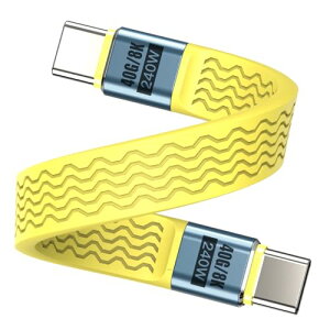 Type C P[u 40Gbps 240W usb4 P[u Z usbc Thunderbolt4 / 3 13cm PD3.1 8K@60Hzfo f[^] }[d ϐ܋10000 Type-C to Type-C ^CvcP[u 