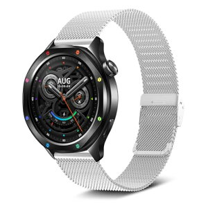 Xiaomi Watch S4 �����o���h 22mm �o���h �����x���g �X�e�����X�`�[�� �����o���h �ւ��X�g���b�v �h�K �X�e�����X �����ȒP �r�W�l�X�� �j�����p Xiaomi Watch S4 (�V���o�[) ��������