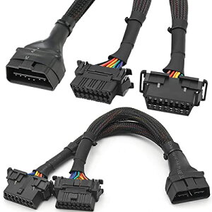 OBD2 fBoC_[ OBD II 16 Pin  d X P[u IX 1x  GPS ̒ǐՎ҂ Bluetooth WiFi OBD R[ĥ߂̐ffGNXe_[ A_v^[