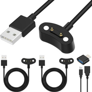 TicWatch Pro 3 Ultra GPS/Pro 3/Pro 5/Pro 3 LTE/Pro X/E3 [dP[u X}[gEHb`p[d C USB [dP[u 1m USB - USB CA_v^[t 2 