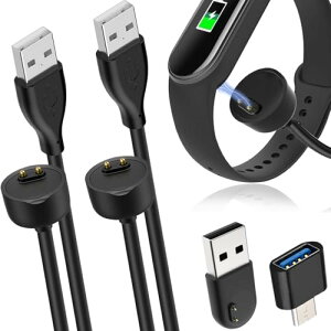 Xiaomi Mi Smart Band 7 / Mi Band 6 / Mi Band 5[dP[uΉ VI~ Amazfit Band 5 [d USBC[dP[u hbN Xe[V N[h 3.3FT/1M |[^uUSB[d 2 