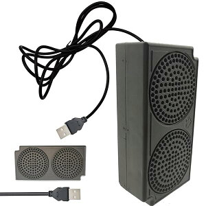 小型 スピーカー 3W 8 オーム オーム 5V USB 電源ポート コンピューター カーオーディオ テレビ機器 その他の電子機器に適しています 内蔵サウンド カード + アンプ