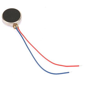 DC 3V 80mA ミニ振動モーター マイクロ振動モーター マイクロモーター 11000RPM 1020フラットコインボタン タイプ モバイル DC電話 ポケットベル用マイクロ DC振動モーター (27mm) 5個セット 送料無料