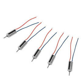 コアレスモーター モーター マイクロコアレスモーター 振動モーター コアレスモーター ミニDC交換モーター RCモーター サーボ RC電気モーター DC 4.5Vモーター 32250RPM モデル玩具用 5個入り 送料無料