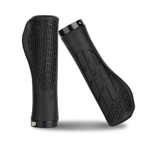 自転車 グリップ ハンドルグリップ クロスバイク 人間工学 滑り止め ショック吸収 1セット 耐久性 汎用