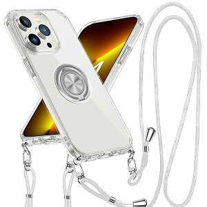 iPhone 14 Pro Max P[X O NA pc+tpu ϏՌ ̌^ gуJo[ ACtH14 Pro MaxP[X 360°] X^h@\ ԍڃz_[Ή lC Ռz h~ P[X (Vo[) 