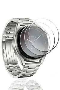 HUAWEI WATCH GT3 Pro 46mm �Ή��K���X�t�B���� HUAWEI WATCH GT3 Pro 46mm �t���ی�t�B���� �����ߗ� ���˖h�~ �d�x9H �h���� �C�A�[�������z�� [3������] ��������