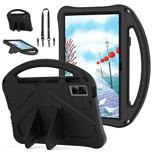 OPPO Pad Air 10.36インチ 背面カ バーOPPO Pad Air 肩掛け ショルダーストラップ付き スタンド機能 ハンドル付き 持ちやすい ケース OPPO Pad Air 10.36インチ超軽量 EVA素材 可愛い 軽量 耐衝撃 耐久性 ケ