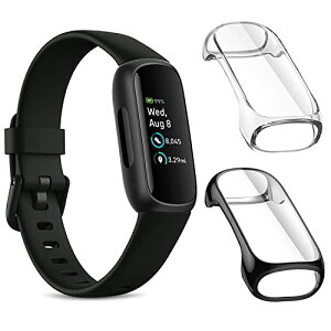 Fitbit Inspire 3 P[X \tg TPU SʕیJo[ C菝h~ y Jo[ 2Zbg P[X ( / ) 