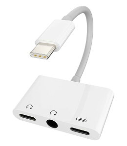 ^Cvc CzWbNϊA_v^ 3.5mm Type-c }[d (3in1) A_v^[ DAC USB C Aux P[uApple iPhone15 Pro Max Plus Ipad Pro Air c I[fBIwbhtHڑϊhOAN