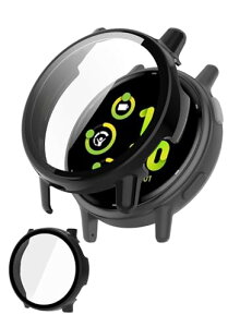 GARMIN vivoactive 5�Ή� �P�[�X �t���ی십���K���X�t�� �K�[�~�� vivoactive 5 �Ή� �v���e�N�^�[�J�o�[ PC�f��+���{���Ɏq�f�ދ����K���X ��̌^ �ϏՌ� �����^ �y�� �w��h�~ vivoactive 5 �t���ی�J