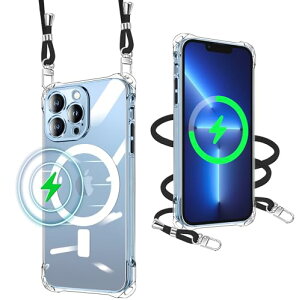 iPhone 12 Pro Max P[X NA MagsafeΉ }Olbg V_[ Xgbvt gуJo[ ϏՌ Sʕی ACtH12 Pro Max X}zP[X Rt  | |P[X TPU ^ y