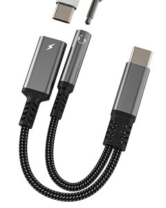 USB C 3.5mmCzWbNϊA_v^^CvC [d (2in1) ΉApple iPhone15 Pro iPad MacBook ΉSamsung DAC USB-CP[uType-C ҃A_v^[ TypeC AUX Air Multiport AdapterX}z}[dc^C