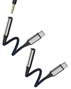 USB C 3.5mmCzWbN ϊA_v^ (2pbN) USB-CΉApple iPhone 15 Pro iPad AirΉSamsung Galaxy DAC^CvC hO wbhZbgUSBC aux RlN^Audio C^|[gX}z type-c Jack wbhzϊ
