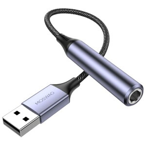 USB 1 / 4 ジャック オーディオ アダプター USB 外付けサウンド カード ラップトップ PC アンプ スピーカー 6.35 mm ヘッドフォンと互換性のある 6.35 mm 女性ヘッドフォン Aux アダプターに USB 送料無