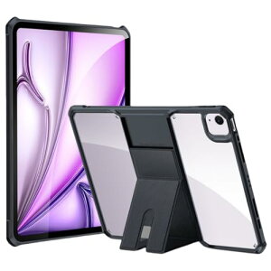 iPad Air 13�C���` (M3 / M2 2025 / 2024) �P�[�X �N���A ���� �X�^���h�t�� �ϏՌ� iPad Pro 12.9 ��6 / 5 / 4 / 3���� �J�o�[ �w�� �͂ߍ��� �����P�[�X