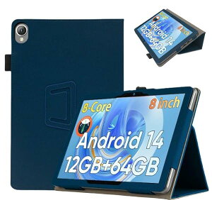 N-one NPad Mini �P�[�X �p�x���� �㎿PU���U�[ �L�Y�h ���^ �y�� �C�菝�h�~ �܂��� �S�ʕی�^ ���J�� �}�O�l�b�g���� ���E�ȒP N-one NPad Mini 8�C���` �P�[�X �J�o�[ (�u���[) ��������