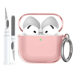 Airpods 4 یJo[ ΂ݖh~ یP[X TPU Jo[ N[jOLbgt AbvAirpods42024ɐ݌v USB-C[d P[X ƃCX[dT|[g 