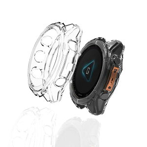 GARMIN (�K�[�~��) fenix 8 43mm �P�[�X �N���A �ی�J�o�[ �P�[�X TPU�f�� �h�C�菝 �S�ʕی� �����ȒP ���ϋv �h�Ռ� GARMIN (�K�[�~��) fenix 8 43mm �J�o�[ (�N���A) ��������