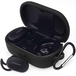 Bose QuietComfort Earbuds �P�[�X Bose QuietComfort Earbuds �ی�J�o�[ Bose QuietComfort Earbuds �P�[�X �_�炩�� �V���R���� �����h�~ �L�Y�h�~ �ϏՌ� �h�o �y�� �����[�d�\ �J���r�i�t�� �����h�~ (�u���b