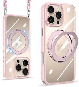 iPhone 16 Pro P[X NA V_[ MagSafeΉ O 360°]X^h CX[dΉ iPhone16pro Jo[ ϏՌ  ΂݂Ȃ ACtH16Pro X}zP[X | | ΂ߊ| 