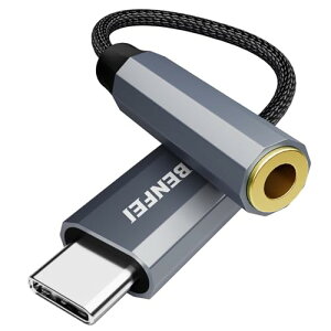 USB C CzWbNϊ USB C-3.5mm CzϊA_v^[ DAC 24bit / 96KHzΉ TRRS / 4 iC҂ ʒ / ʘb / yΉ iPhone15V[Y / iPad Pro / Android / Type CȂǋ@ɓK O