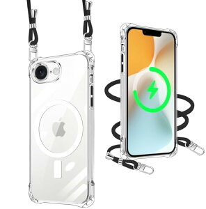  iPhone 16E P[X NA MagsafeΉ }Olbg V_[ Xgbvt gуJo[ ϏՌ Sʕی ACtH16E X}zP[X Rt  | |P[X TPU ^ y
