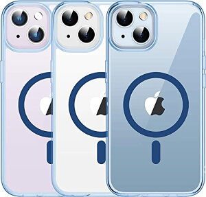 iPhone14Plus P[X MagSafe ϏՌ CX[d ͋ Xgbvz[t h~ 6.7C` (S NA blue u[) 