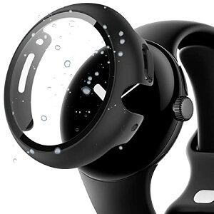 Google Pixel Watch �P�[�X �t�C���� Google [�K���X�t�C������̌^�P�[�X] �J�o�[ �\�t�g �V���v�� �����K���X PC�ގ� �C�菝�h�~ �h�Ռ� Pixel Watch �ی�P�[�X (�u���b�N) ��������