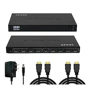 HDMIz 18o HDMIXvb^[ 8ʓo 4K30HZ / 1080P / HDTV / Xbox / PS5 / PS4 / PS3 / DVDv[[ȂǑlȋ@Ή (HDMI 2.0 P[u USBdP[ut) (18o 4K@30HZ)