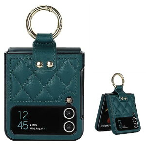 Galaxy Z Flip4 5G �P�[�X �����O�P�[�X ���� �ی�P�[�X �����h�~ �w�����O�t�� �ؗ��P�[�X �Ή� SCG17 / SC-54C�J�o�[ (Galaxy Z Flip4 ��)