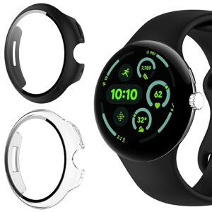Google Pixel Watch 3 45mm P[X KXtB یJo[ X}[gEHb`P[X KX ̌^ d|PCf Sʕی P[X EȒP y ̉ ^ Jo[ h~ 
