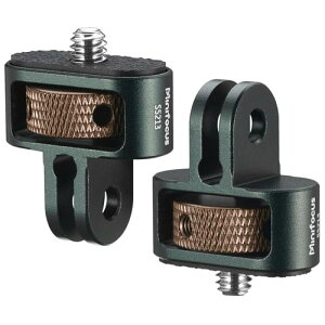 �J�����O�r�A�_�v�^�[ 2����1 / 4 �u�A�_�v�^�[�˂����J�����}�E���g �C���X�^360 / Gopro Hero / Sjcam�A�N�V�����J�����Ƒ��̕W��1 / 4 �v�A�N�Z�T���[�ɑΉ� GoPro�G�R�V�X�e���p1 / 4�C���`�}�E