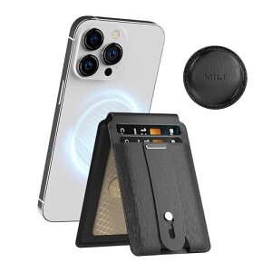 J[hP[X X}zX^h MagSafe CzJ[hP[X X}zX^h@\t 180°J 4J[h[ E\ AirTag|[`t z iPhone 16 / 15 / 14 / 13 / 12ɑΉ